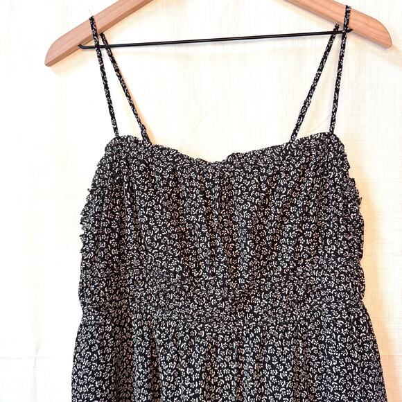 MADEWELL‎ Sophia Sundress Size 16 Micro Daisy Cami Tiered Feminine Summer - Picture 2 of 11